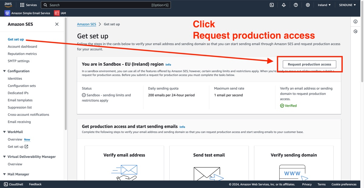 production access